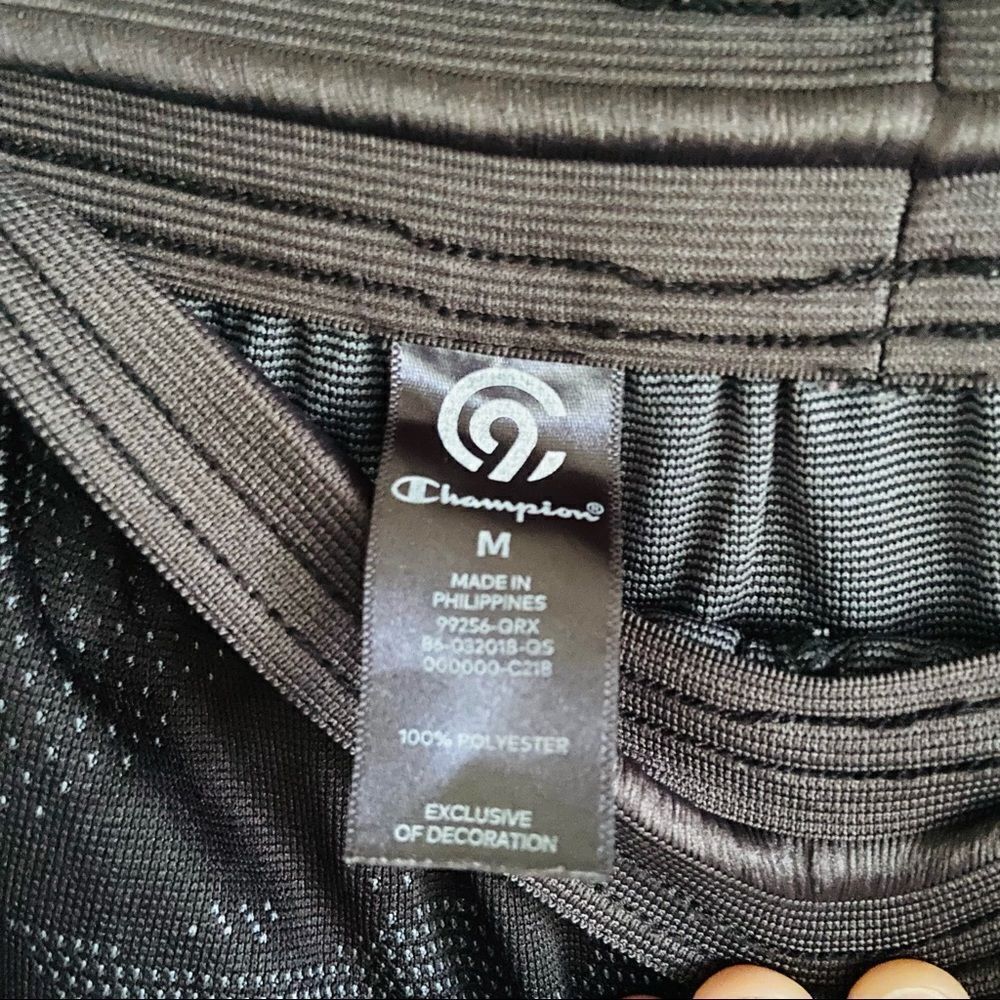 CHAMPION Athletic Shorts Black Medium - Picture 5 of 5